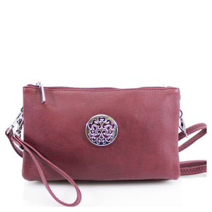 Wristlet Bag Burgundy