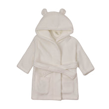 Load image into Gallery viewer, Baby Dressing Gown White
