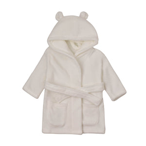 Baby Dressing Gown White