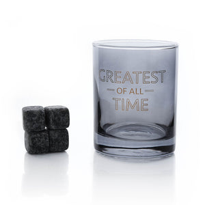 Whiskey Glass & Stones