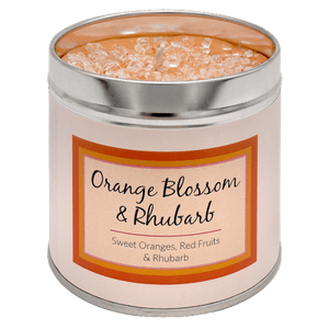 Seriously Scented Candle – Orange Blossom and Rhubarb