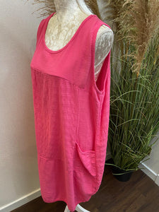 Lightweight Fuschia Dress