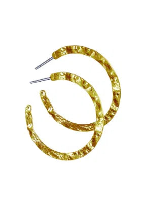 Hot Tomato Slimline Hammered Hoops