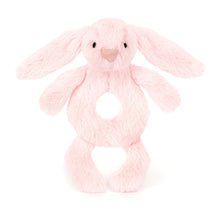 Load image into Gallery viewer, Jellycat Bashful Bunny Ring Rattle Pink
