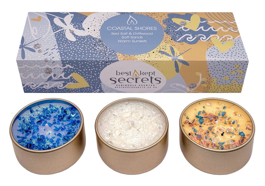 Seriously Scented Three Lites – Coastal Shore