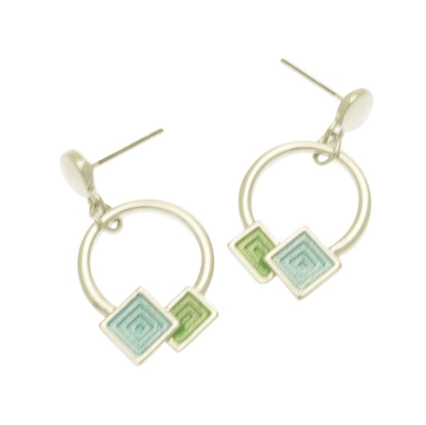 Miss Milly Multicolour Confetti Earrings