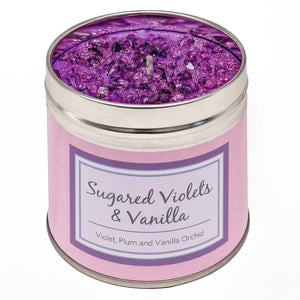 Seriously Scented Candle – Sugared Violets and Vanilla