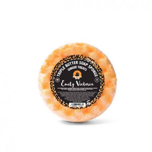 Emily Victoria Ginger Treats Triple Butter Soap Sponge