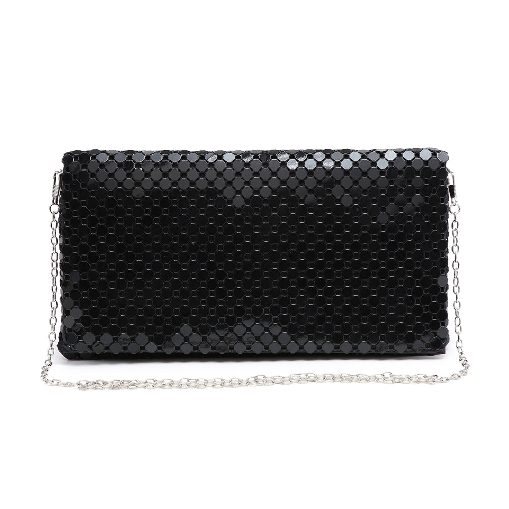 Black Clutch with Strap