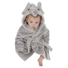 Load image into Gallery viewer, Baby Novelty Elephant Dressing Gown (0-6 Months)
