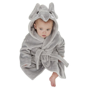 Baby Novelty Elephant Dressing Gown (0-6 Months)