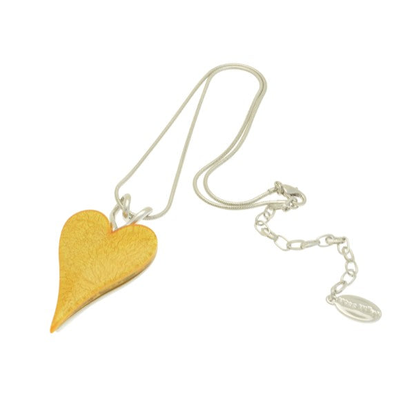 Miss Milly Yellow Heart Necklace