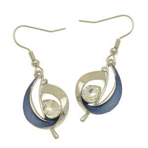 Miss Milly Blue Crystal Earrings