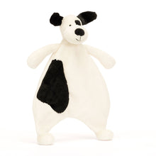 Load image into Gallery viewer, Jellycat Bashful Black &amp; Cream Puppy Comforter
