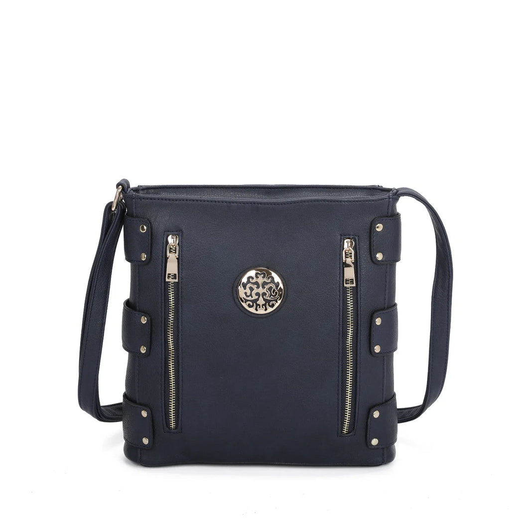 Tree Of Life Cross Body Bag Navy