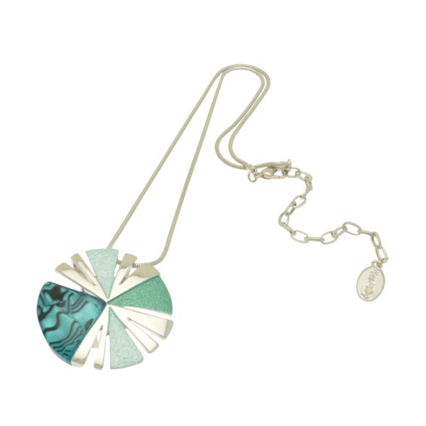 Miss Milly Turquoise Segment Necklace