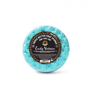 Emily Victoria Mint Choc Chip Triple Butter Soap Sponge