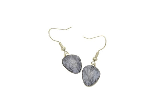 Miss Milly Grey Pebble Earrings