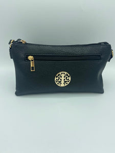 Black Bag with Gold Detail