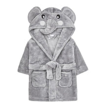 Load image into Gallery viewer, Baby Novelty Elephant Dressing Gown (0-6 Months)
