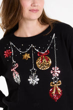 Load image into Gallery viewer, Jingle Bell Bauble Christmas Jumper
