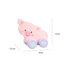 Load image into Gallery viewer, Pig First Push Toy
