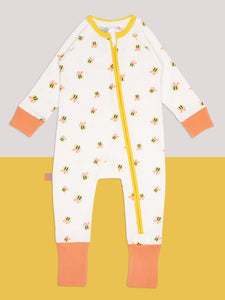 Blade & Rose Honey Bee Zip-Up Romper