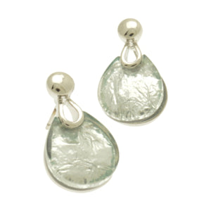 Miss Milly Silver Punch Earrings