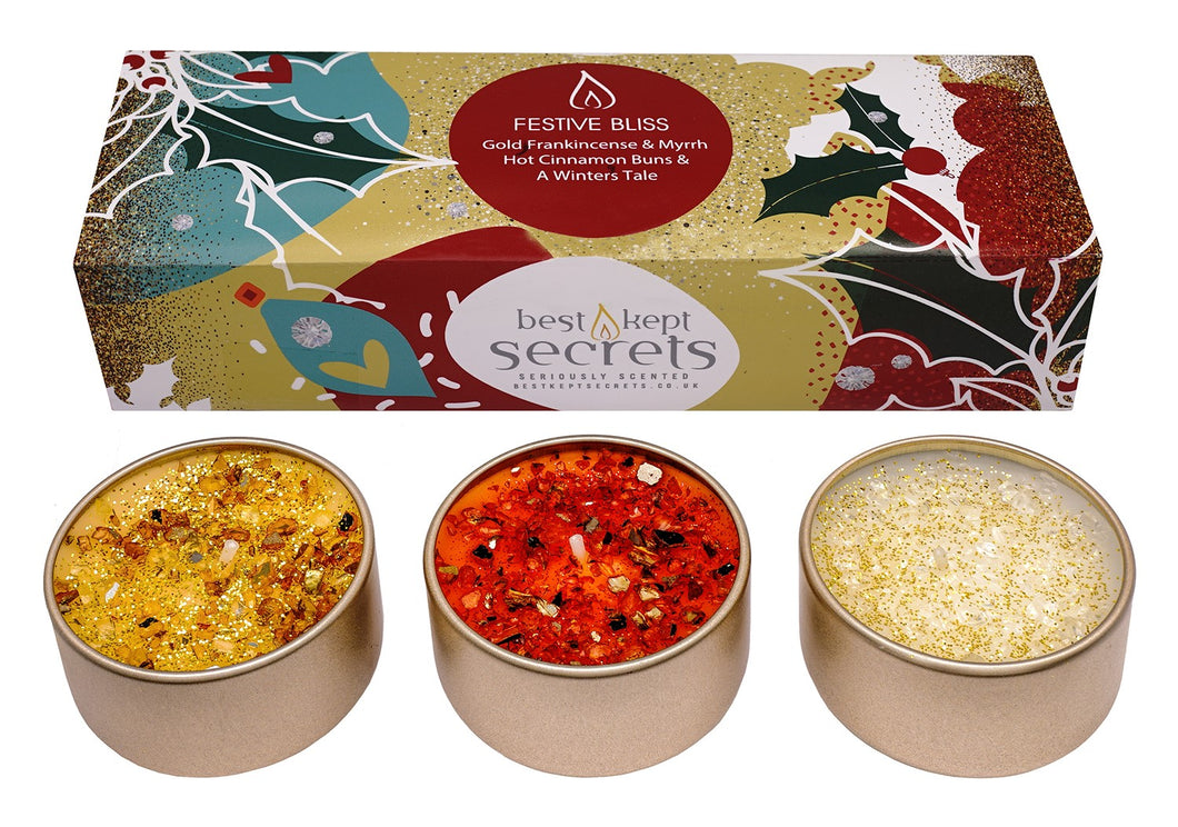 Seriously Scented Three Lites – Festive Bliss