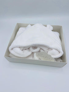 Baby Dressing Gown White