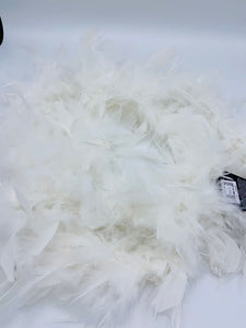 White Feather Boa