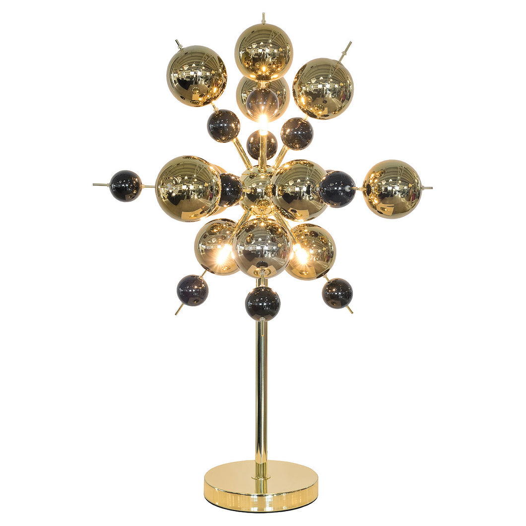 Gold Bauble Table Lamp