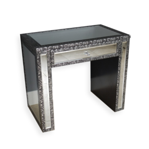 Embossed Mirrored Table